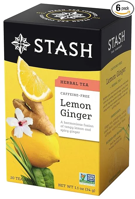 Stash Herbal Tea Lemon Ginger