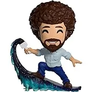 Youtooz Bob Ross Happy Accidents Action Figure, Bob Ross Figure 5" Vinyl Figure Bob Ross Collection