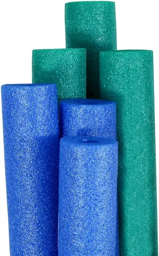 Pool Mate 6-Pack Pool Noodles Jumbo, Purple and Red