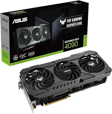 ASUS TUF Gaming GeForce RTX™ 4090 OG OC Edition Gaming Graphics Card (PCIe 4.0, 24GB GDDR6X, DLSS 3, HDMI 2.1, DisplayPort 1.4a)