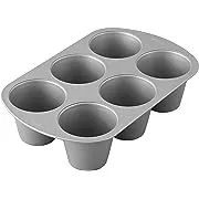 Wilton 6-Cup KingSize Muffin Pan