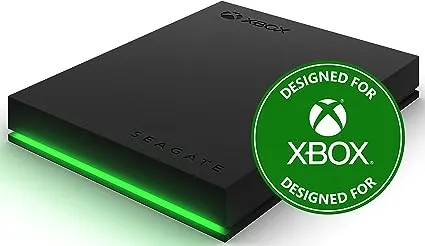 Seagate 2TB Game Drive for Xbox with Immersive LED Lighting USB 3.2 Gen 1 Model STKX2000400 Black