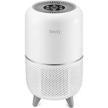 Hepa Air Purifier for Home 200 Sq.ft Large Room with Air Quality Sensor, Filters The Air, Removes Allergies/Molds/Dust/Smoke/Odor/Pollen/Pets Dander and Other Particles