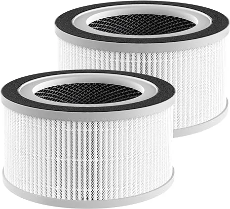 isinlive 2 Pack Hepa Replacement Filter Compatible with Afloia Fillo/Halo/Mooka Allo, 3-in-1 H13 True HEPA Filtration for Afloia Air Puri-Fier Filter Replacement