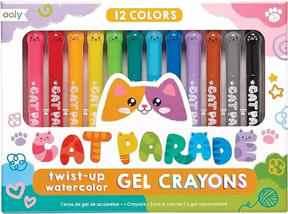 Ooly Cat Parade Gel Crayons