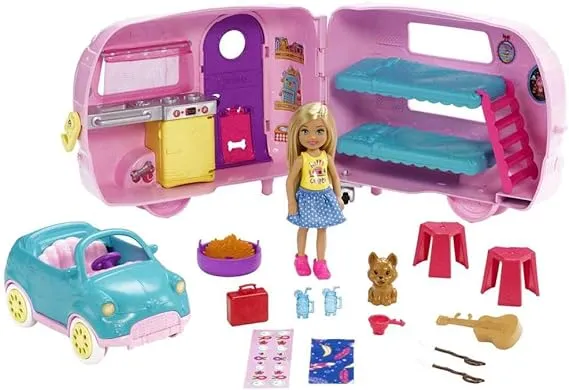 Mattel Barbie Club Chelsea Camper, 2/Pack (FXG90) | Quill