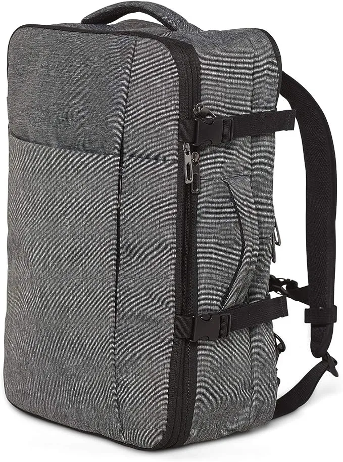 - Laptop Luggage Backpack – Expandable Carry-On Bag Travel Backpack Fits 17” Lap