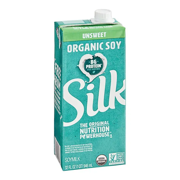 Silk Organic Unsweetened Soy Milk