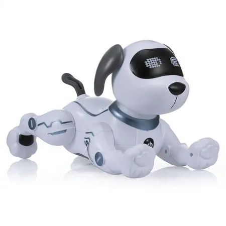 LE NENG Remote Control Robot Dog Toy for Kids Robotic Stunt Puppy Voice Control Toys Electronic Pets Dancing Programmable Robot with Sound for Kids Boys and Girls Age 6 7 8 9 10 Year Old