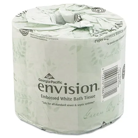 Georgia-Pacific 19880/01 Envision Embossed Bathroom Tissue 2 Ply 80 - White