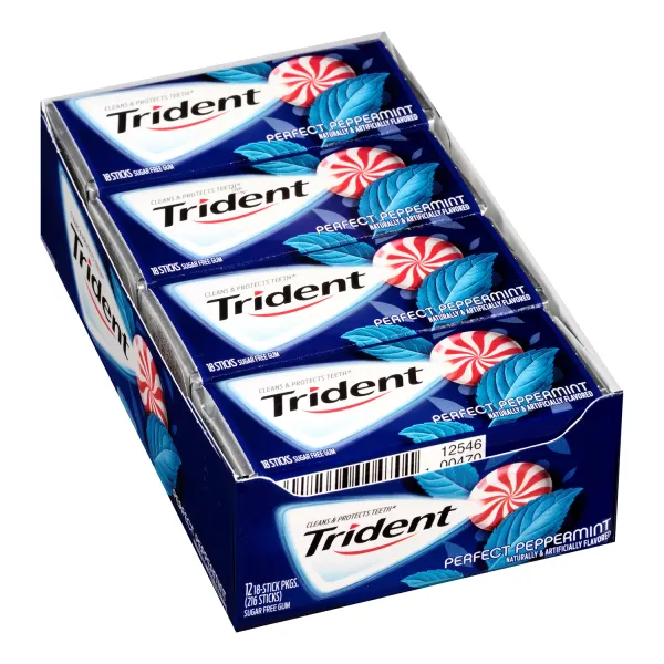 Trident Peppermint Sugar Free Gum