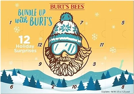 Burt’s Bees Bundle Up with Burt’s 12 Holiday Finds Advent Calendar (12 ct.)