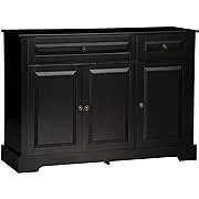 HOMCOM Modern Sideboard Buffet Cabinet with Storage Cupboards, 2 Drawe