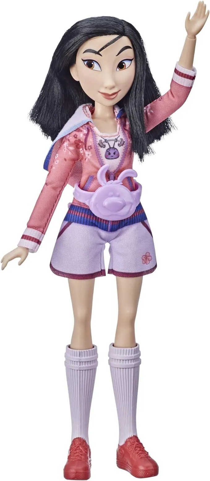 Disney Princess Comfy Squad Mulan Fashion Doll, Toy Inspired by Disney’s Ralph ...