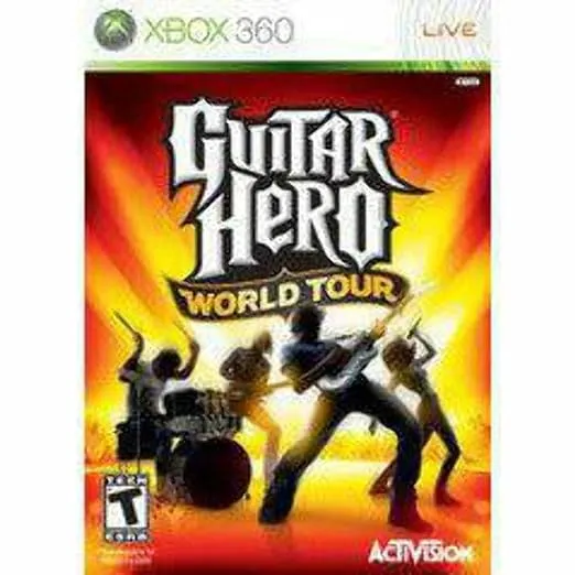 Xbox 360 - Guitar Hero: World Tour