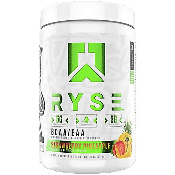 Ryse Supps, BCAA / EAA, Strawberry Pineapple, 13 oz (369 g)