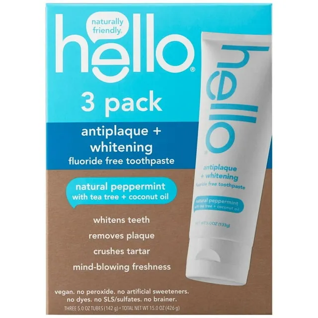 Hello Antiplaque Whitening Toothpaste