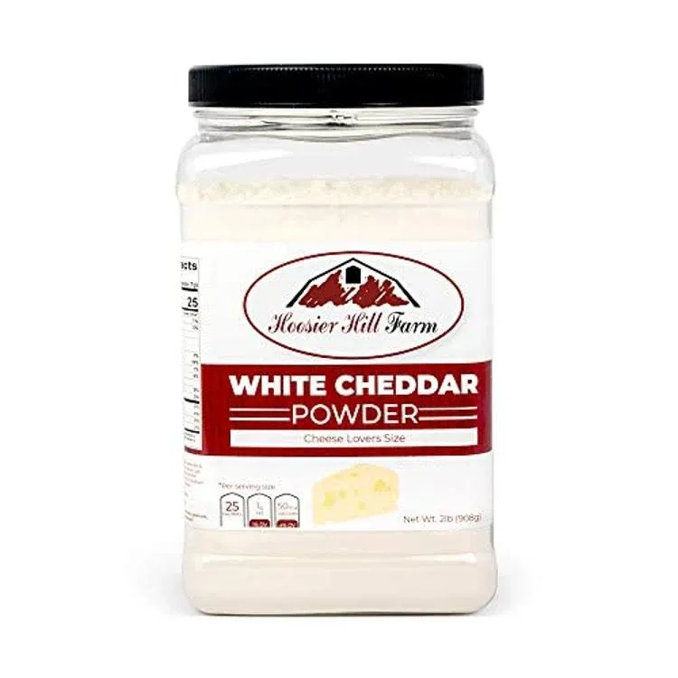 Hoosier Hill Farm Gourmet White Cheddar Cheese Powder