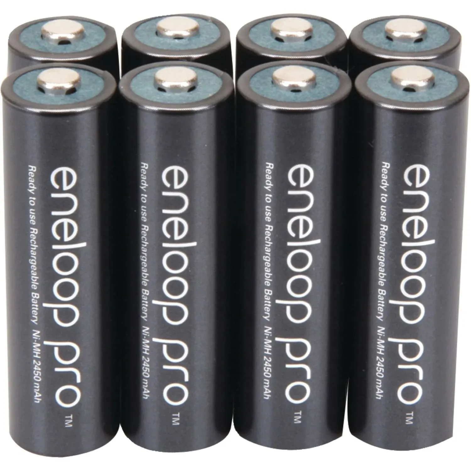 Panasonic BK3HCCA8BA Eneloop Pro Lot de 8 piles AA rechargeables