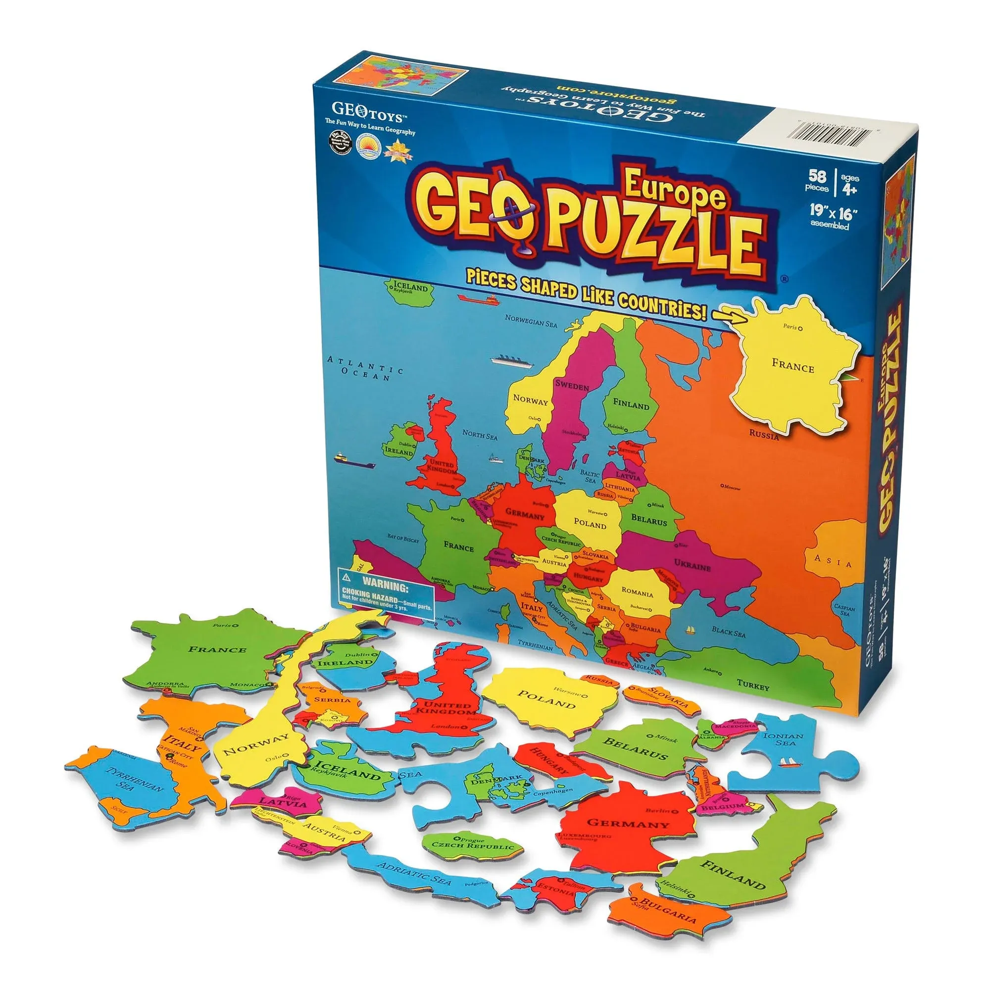 Geotoys Europe GeoPuzzle