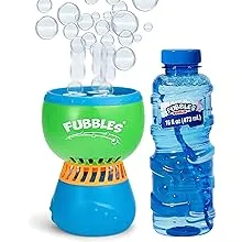 FUBBLES NO Spill Funfiniti Bubble Machine | Blows One Hour of Non Pack 1 