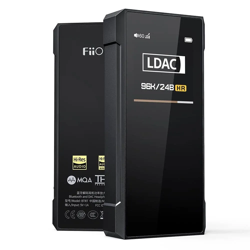 Dac Amplificador Bluetooth Fiio Btr7 Hi Res Mqa Lightning