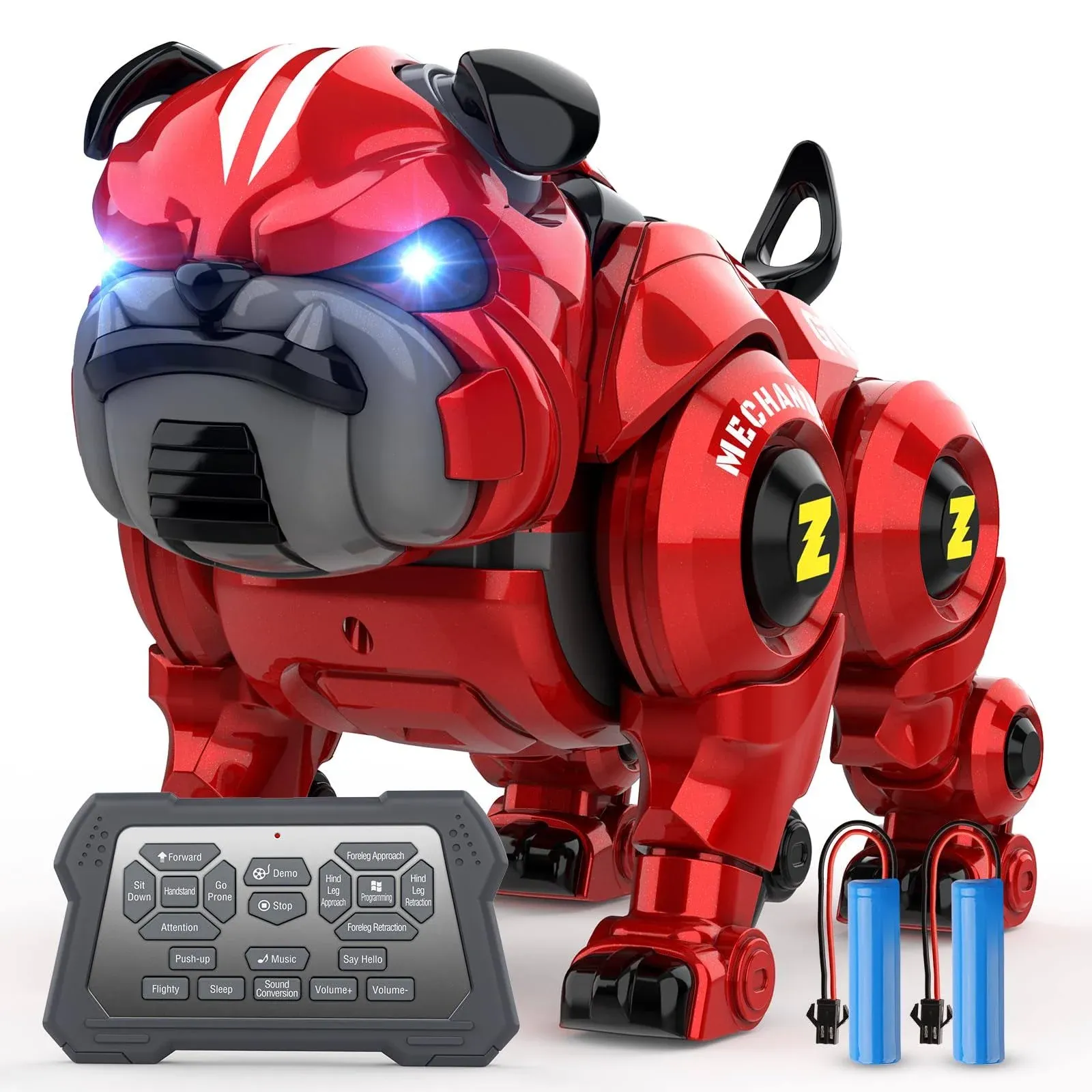  Robot Dog for Kids, Remote Control Robot Rechargeable Programing Stunt Robo 