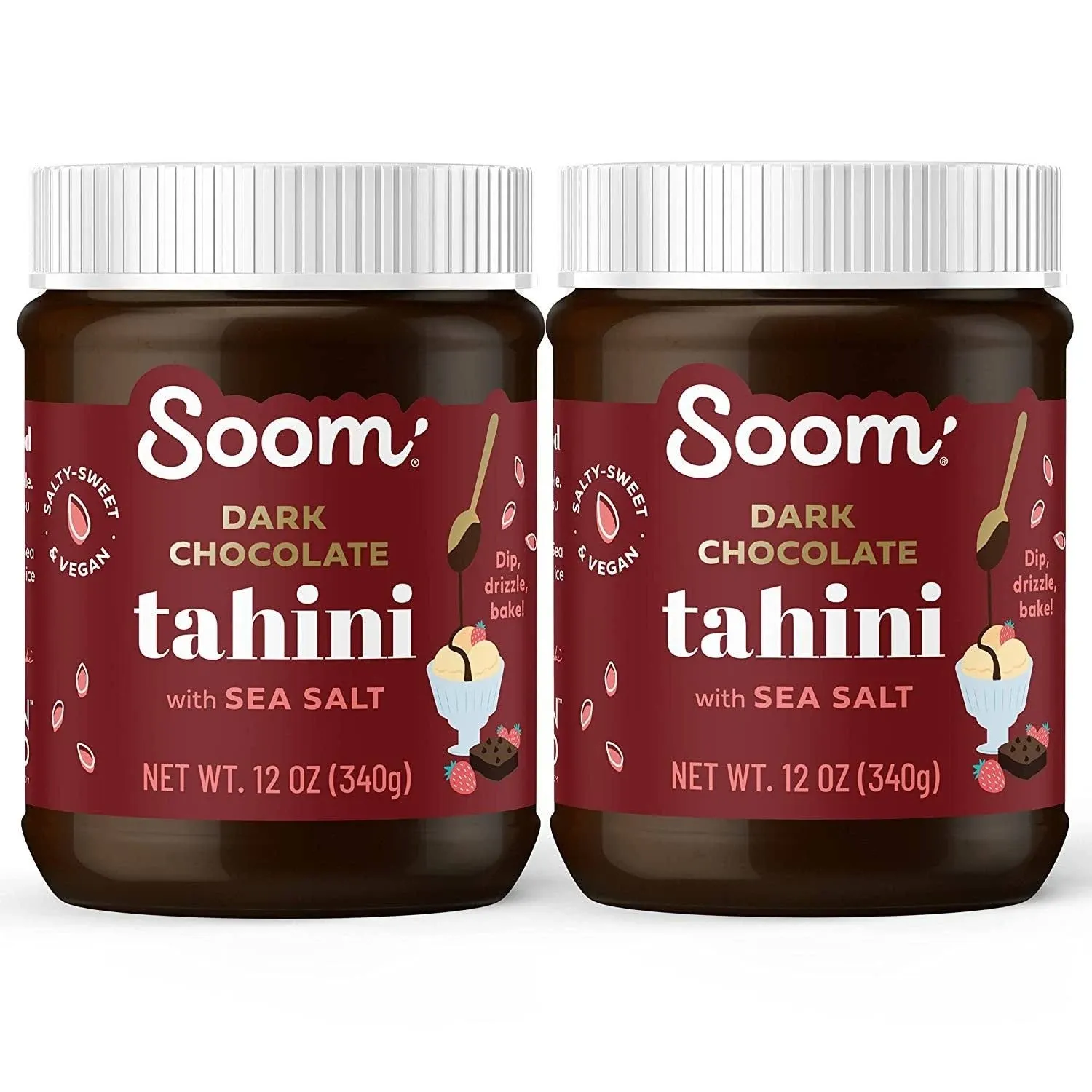 Soom Foods Dark Chocolate Sea Salt Tahini