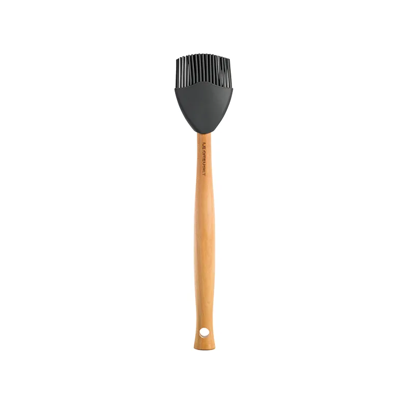 Le Creuset Silicone Craft Series Basting Brush, 10 1/2" x 2 1/8", Caribbean