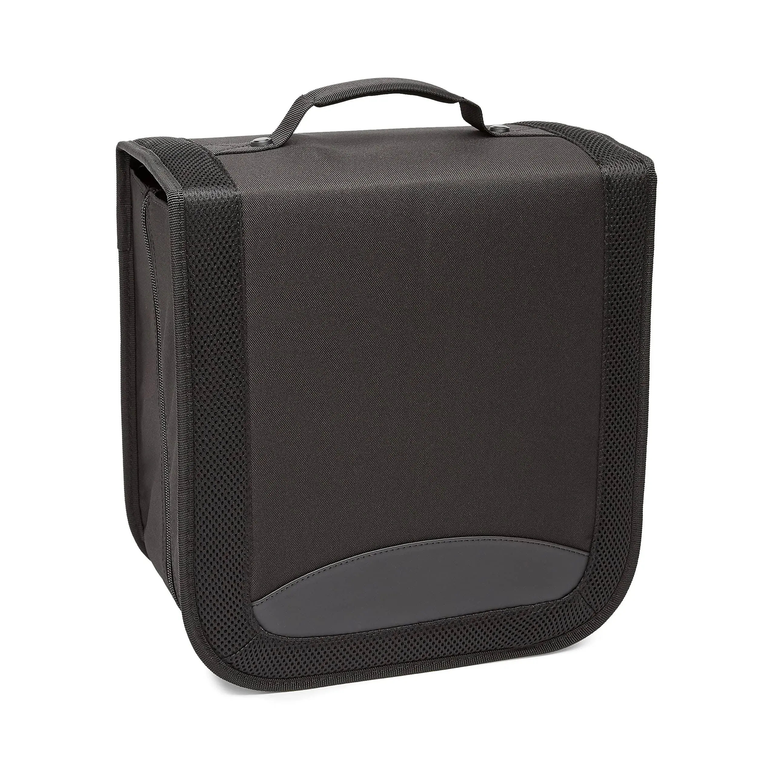 Amazon Basics Polyurethane CD/DVD Portable Storage Binder, 400-capacity, Black