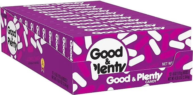 Good & Plenty 6 Oz Theater Box