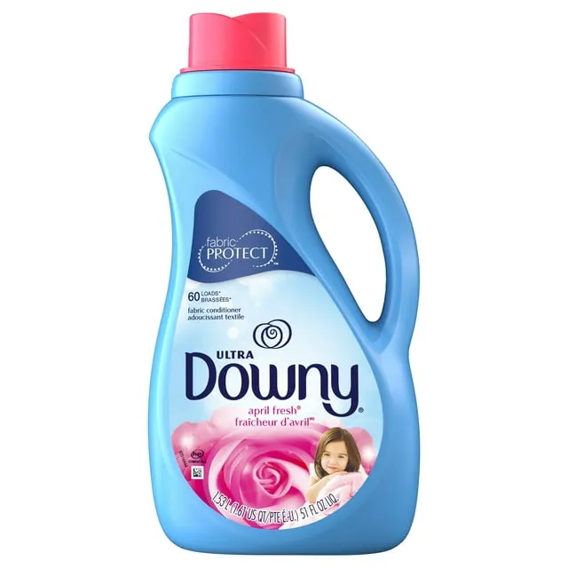 Suavizante De Telas Downy, April Fresh 1.53l, 60 Lavadas