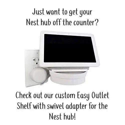 Built-in Google Nest Hub Wall Mount - FOR GEN 2 ONLY: The Perfect Smart Home Command Center