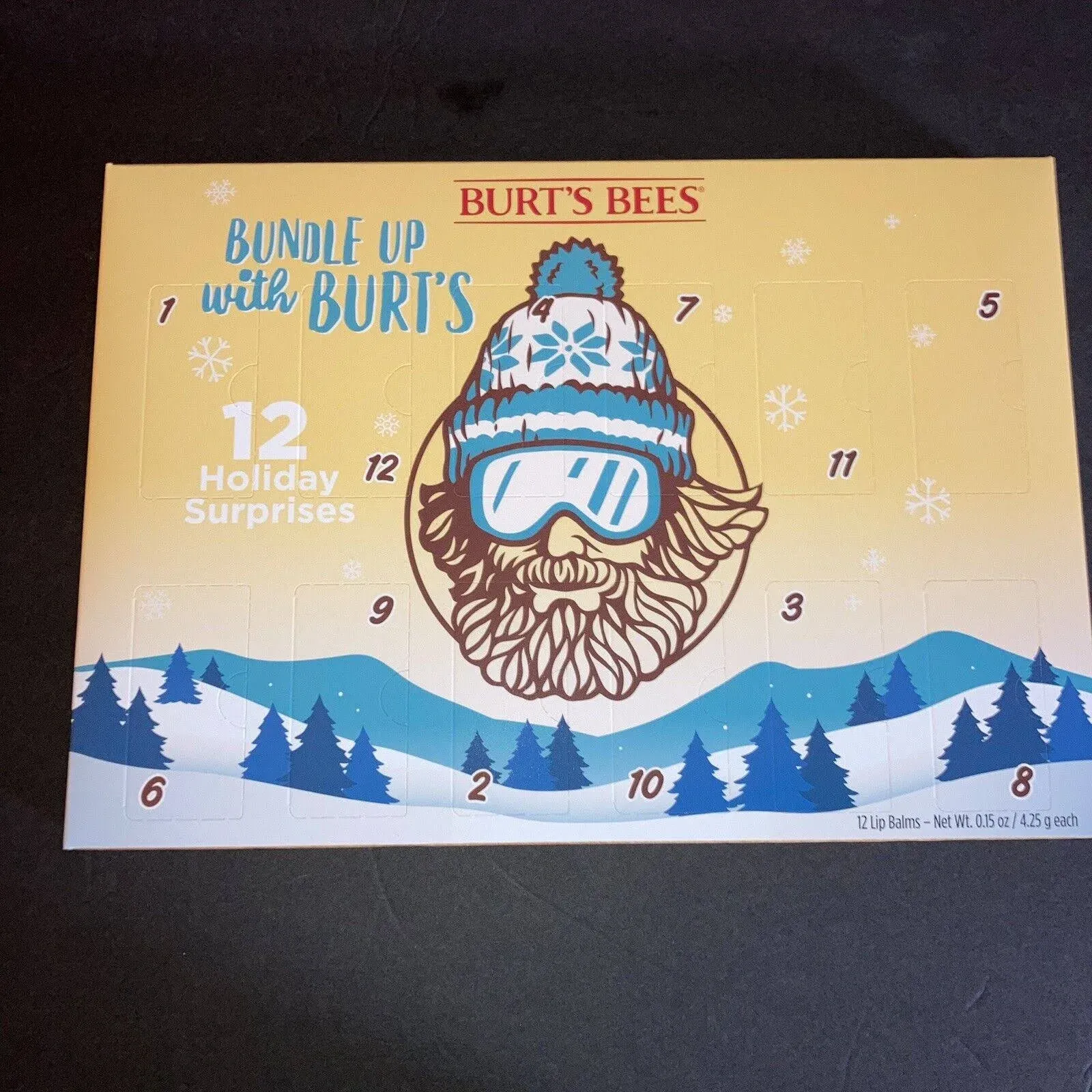 Burt's Bees Bundle Up with Burt's 12 Holiday Finds Advent Calendar