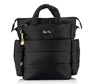 Itzy Ritzy - Dream Convertible Midnight Black Diaper Bag