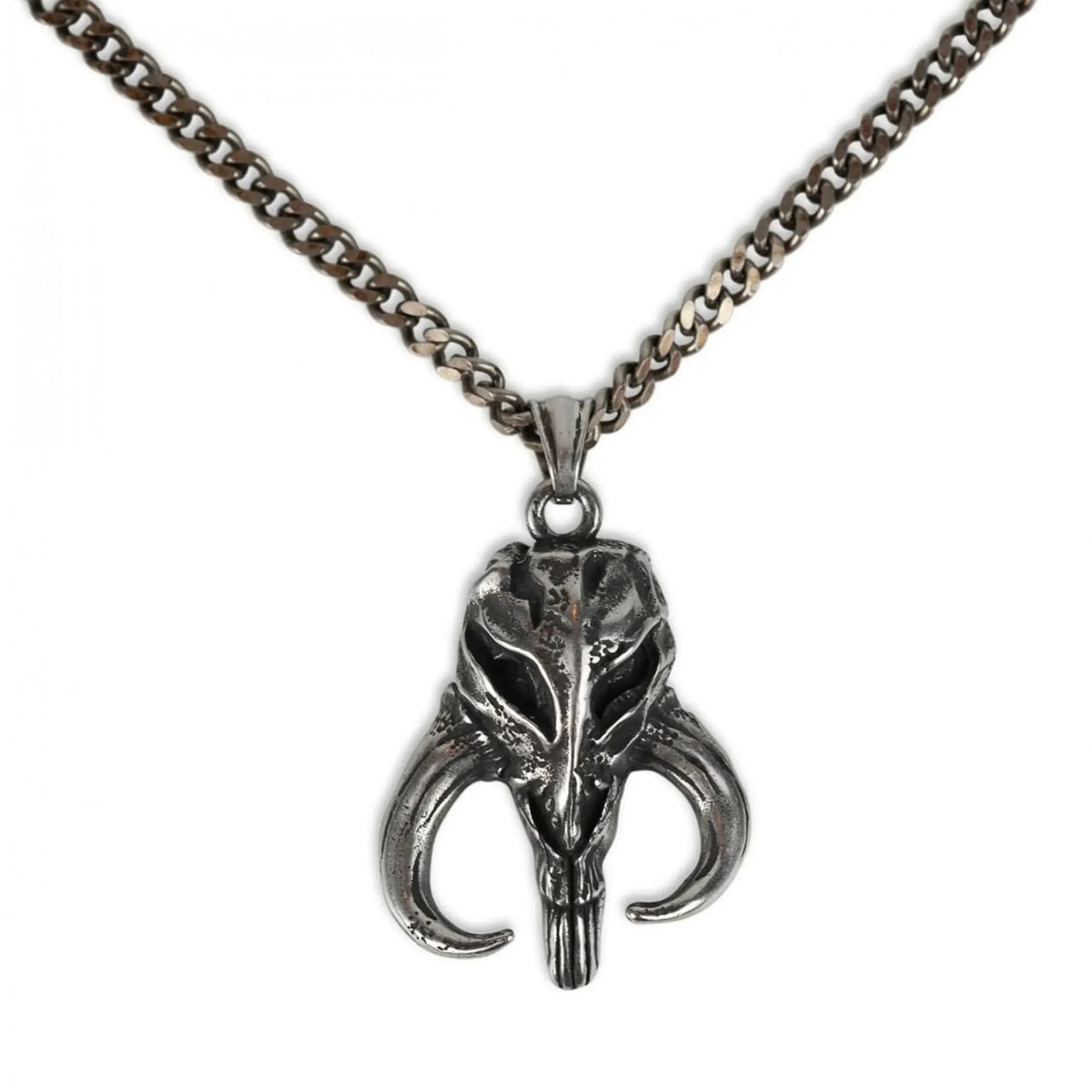 Star Wars Mandalorian Mythosaur Skull Pendant Necklace