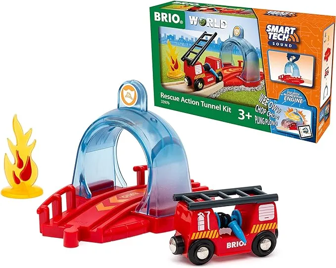 BRIO Smart Tech Sound Rescue Action Tunnel Kit