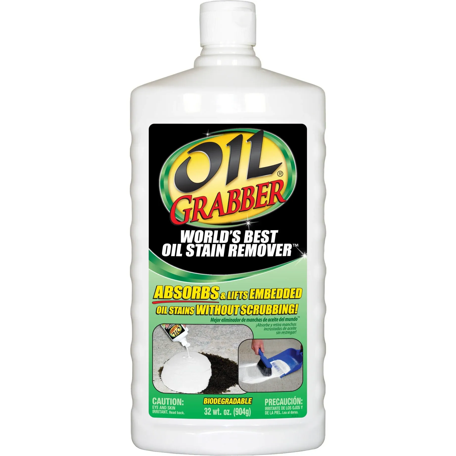 Rust-Oleum Krud Kutter OG32 Oil Grabber Oil Stain Remover, 32-Ounce