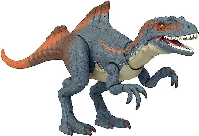 Mattel Jurassic World Hammond Collection Dinosaur Action Figure, Concavenator Dino Toy with Deluxe Articulation, 12 Iches Long