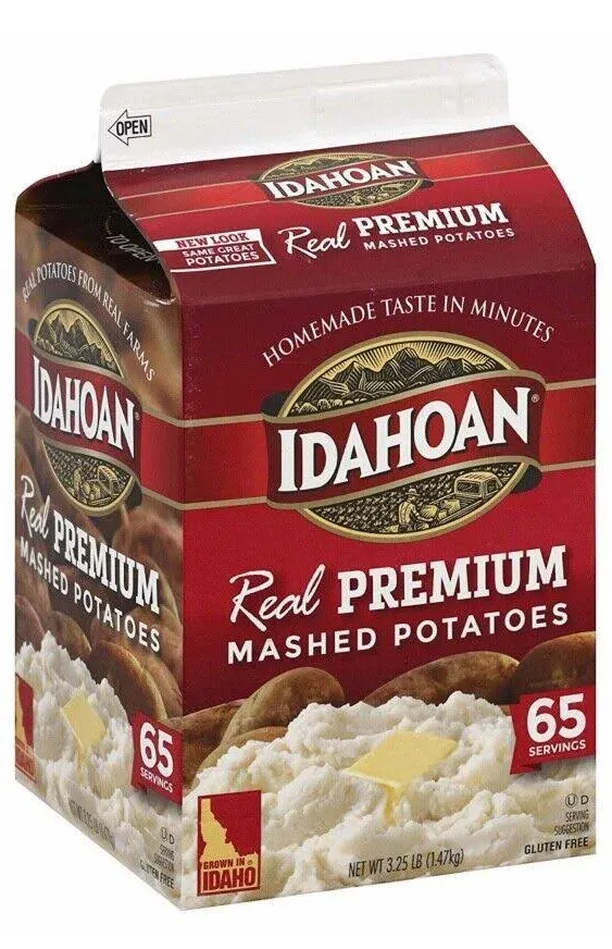 Idahoan Real Premium Mashed Potatoes - New