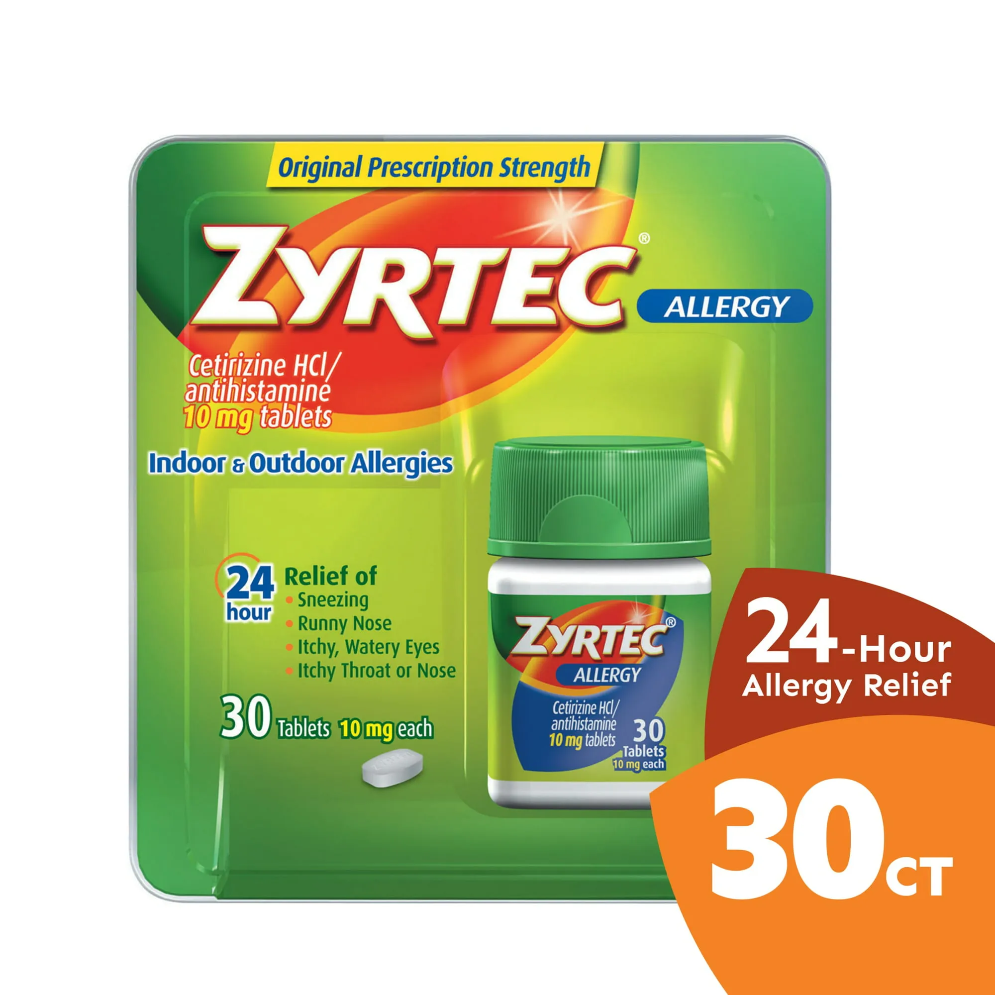 Zyrtec Allergy Tablets