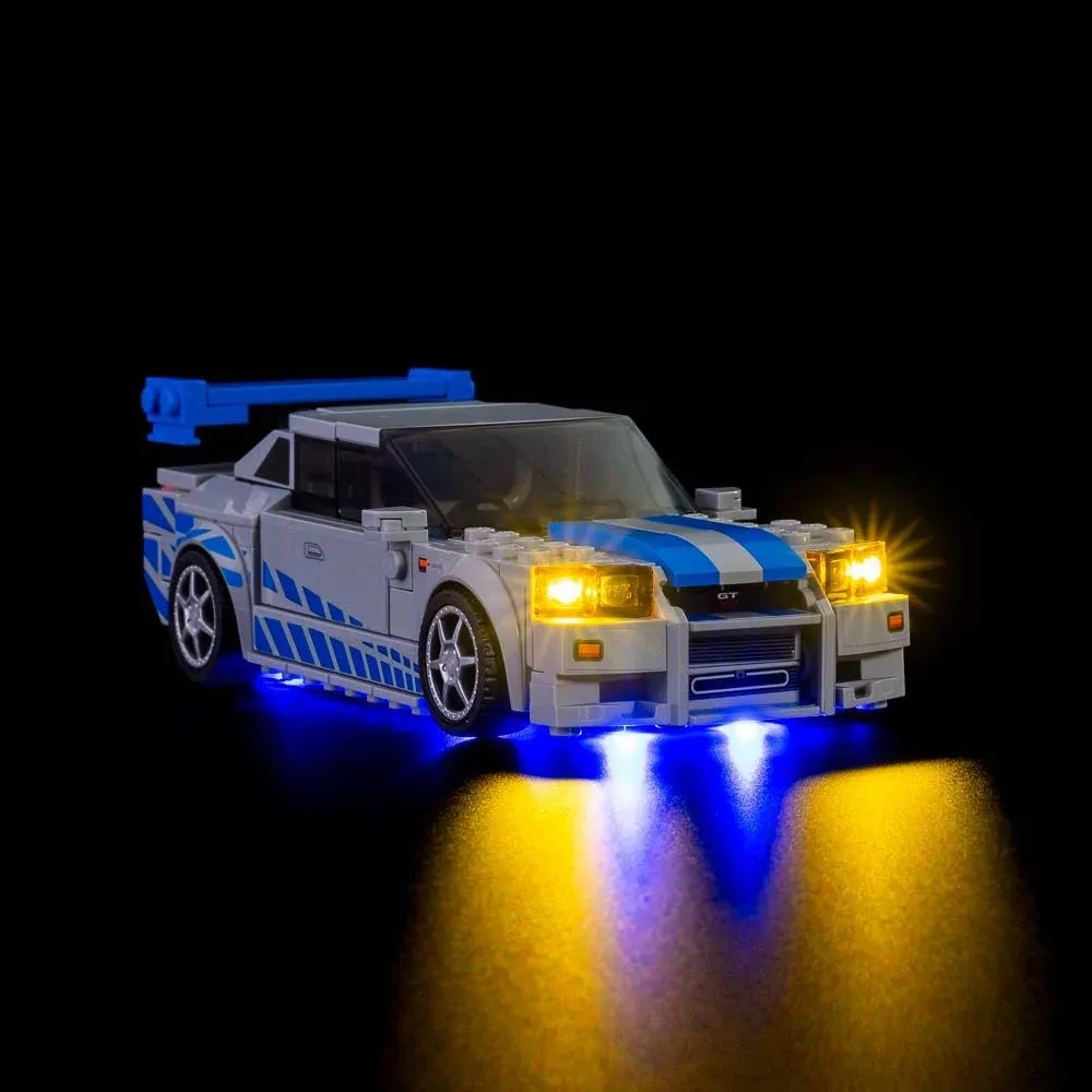 Lego 2 Fast 2 Furious Nissan Skyline GT-R Light Kit