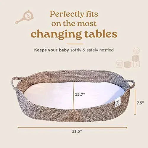 ZEAL'N LIFE Baby Changing Basket