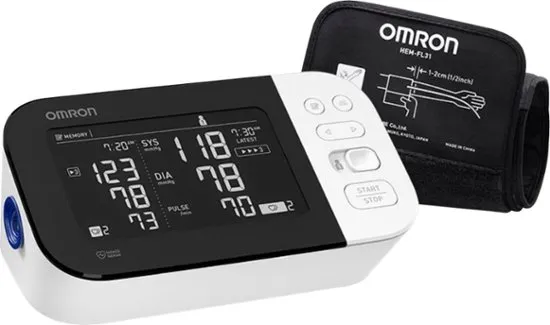 Omron 10 Series Wireless Upper Arm Blood Pressure Monitor (BP7450)