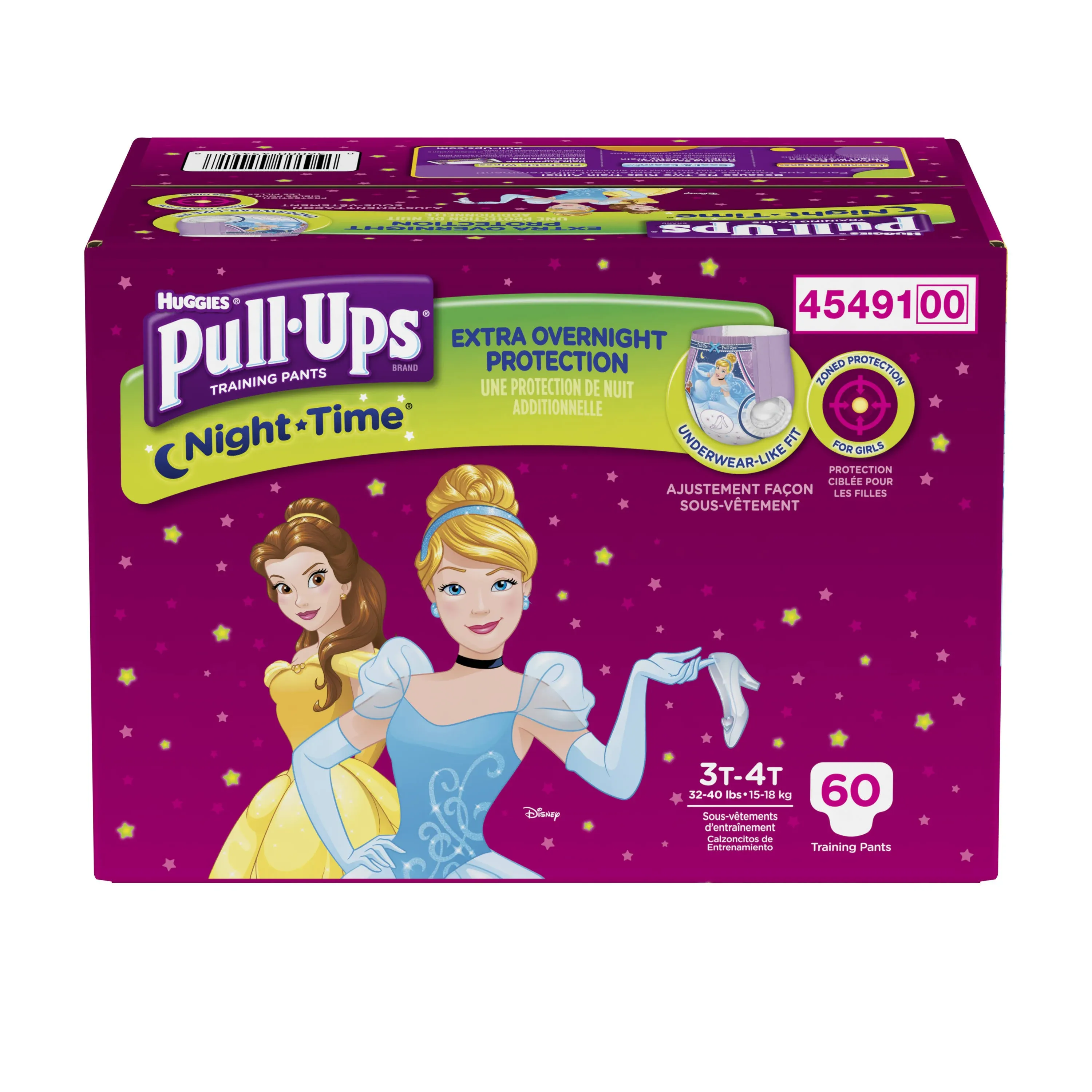 Pull-Ups Learning Designs Training Pants for Girls, 3T-4T - 60 Count