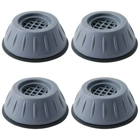 Skycarper Washer Pads 4PCS Dryer Anti-Vibration Rubber Feet Mats ABS Shock Absorber Anti-slip Anti-noise for Washing Machine Dishwasher