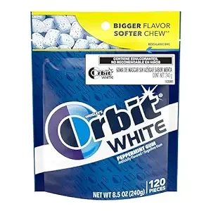 Orbit White Peppermint Gum (8.5 oz)