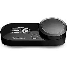 SteelSeries GameDAC Gen 2 Hi-Res Audio Amplifier - ESS Sabre Quad-DAC - AI Noise Cancellation - 360° Spatial Audio - Hi-Res Certified - PC, PS5, PS4