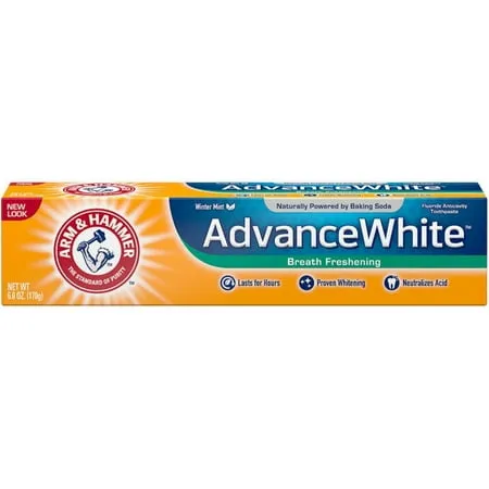 Arm & Hammer Advance White Baking Soda & Peroxide Toothpaste, Extreme Whitening - 6 oz tube