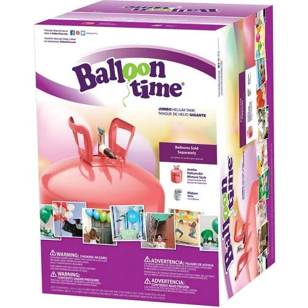 Balloon Time Jumbo Helium Tank